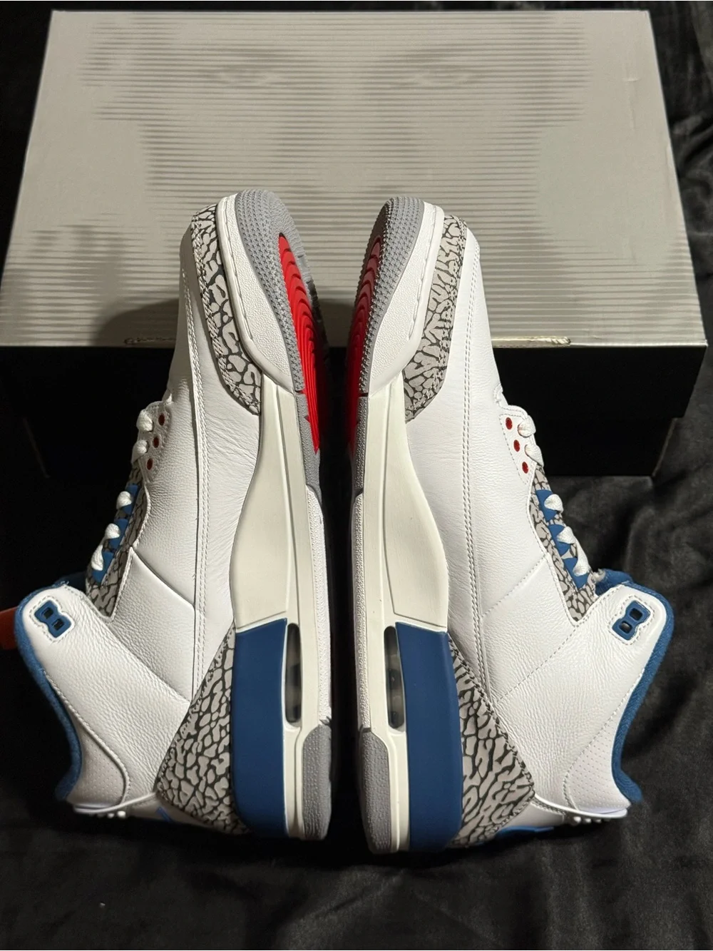 Men's Size 12.5 - Jordan 3 Retro True Blue (2026)